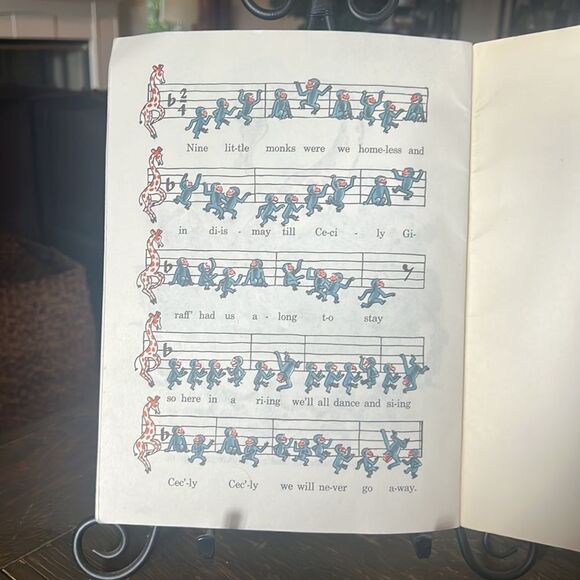 The 1st Book about Curious George: Cecily G & the 9 Monkeys - Picture 3 of 4